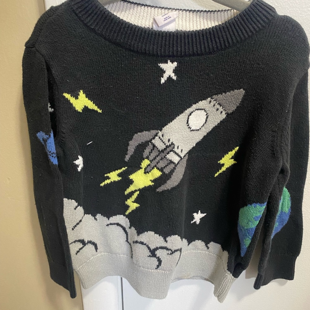 Baby gap space sweater